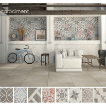 CAROCIMENT: Γρανίτης: Πλακάκια με παραστάσεις 20x20cm