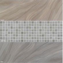 NEW: AGATE Taupe-Mosaico-Grey Γυαλιστερά 1°Κατηγορία 25x75cm