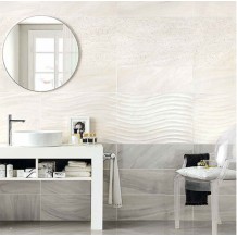 NEW: AGATE White-Mosaico-Grey Γυαλιστερά1° 25x75cm
