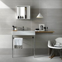 PALLADIO: Grigio- Decor- Perla: Ματ 25x60cm