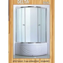 Καμπίνες Πλήρεις με Ντουζιέρα Gloria Delra: 90x90x200h
