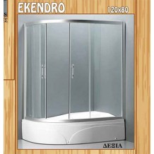 Καμπίνες Πλήρεις με Ντουζιέρα Gloria Ekedro: 120x80x195h